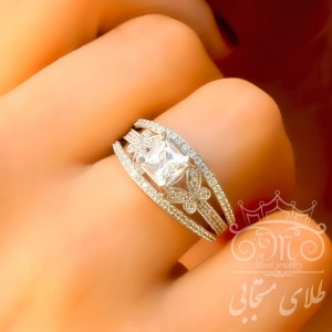 انگشتر طلای سولیتر اسپرلوس
