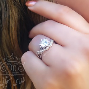 انگشتر طلای سولیتر دیانا