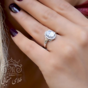 انگشتر سولیتر طلای رادین