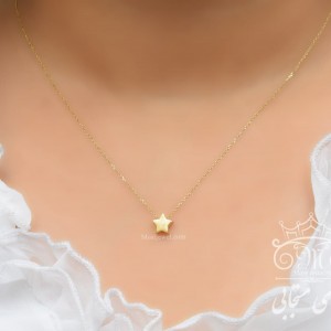 گردنبند طلای ستاره آذین