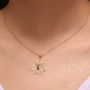 نیمست طلای اسلیمی آلا