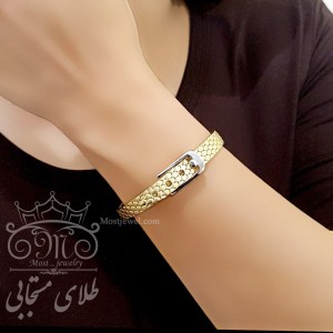 دستبند طلای کمربندی