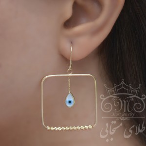 گوشواره طلای چشم و نظر