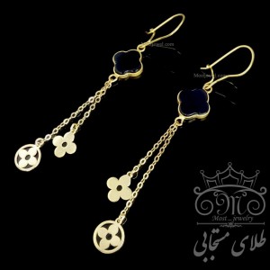 گوشواره آویز طلا ونکلیف