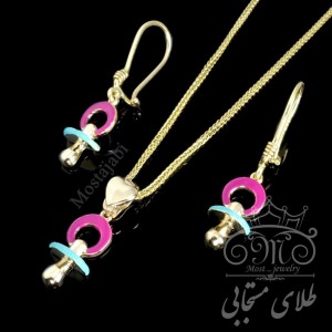 نیمست طلای پستانک