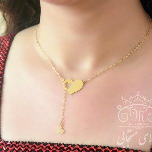 گردنبند کراواتی قلب