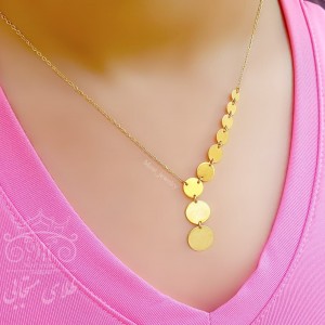 گردنبند طلای مدور