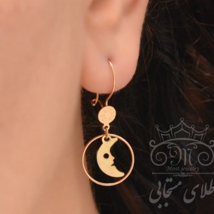 گوشواره طلای ماه