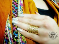 انگشتری لیزری طرح شرق