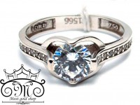 سولیتر دور نگین دار