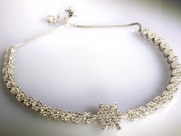 دستبند نقره برفی