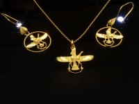 نیم ست طلای فروهر