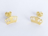 گلگوش طلا طرح تاج