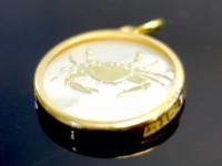 انواع قاب طلا و صدف ماه تولد سایز بزرگ