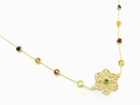 سینه ریز  مارکو با یاقوت سینتتیکی