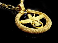 مدال گردن آویز فروهر سایز بزرگ