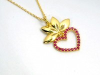 مدال اویز قلبی طلا