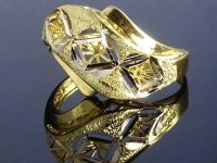 انگشتر فیوژن طلا