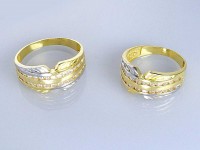 حلقه ست دو رنگ