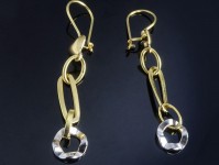 گوشواره آویز طلا