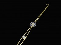 دستبند فانتزی طلا طرح چشم نظر