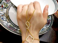 دستبند انگشتری طلا (تمیمه)