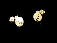 گل گوش طلا طرح انار