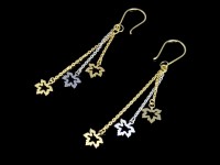 گوشواره فانتزی طرح برگ