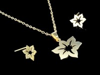 نیم ست ظریف طلا