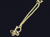 آویز ساعت طلا طرح پروانه