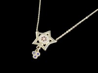 گردنبند طلا طرح ستاره