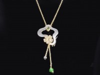 گردنبند فانتزی طلای زینت اکسیر