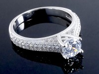 تکداش جواهری نقره