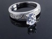 انگشتر سولیتر نقره