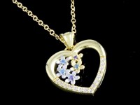 مدال آویز طلای فلاور