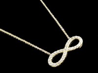 گردنبند طلا طرح بینهایت