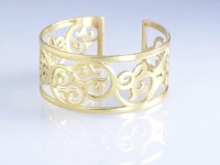 انگشتر اسپرت طلا طرح اسلیمی