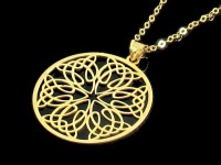 پلاک لیزری طلا طرح شرقی