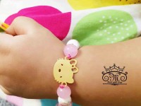 دستبند طلای کیتی