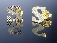 گلگوش طلا حرف S