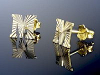 گلگوش طلا حرف M