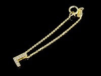 آویز ساعت طلا حرف L