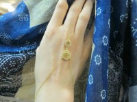 تمیمه طلا طرح دایره