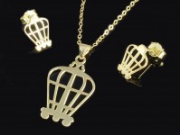 نیمست طلا طرح بالن