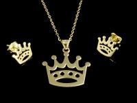 نیمست طلا طرح تاج وزیری