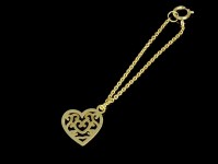 آویز ساعت قلب