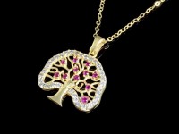 مدال طلا طرح درخت