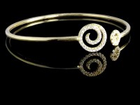 دستبند النگویی طلا