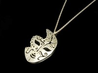 مدال و زنجیر طرح ماسک