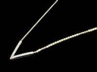 گردنبند طلا طرح کمان